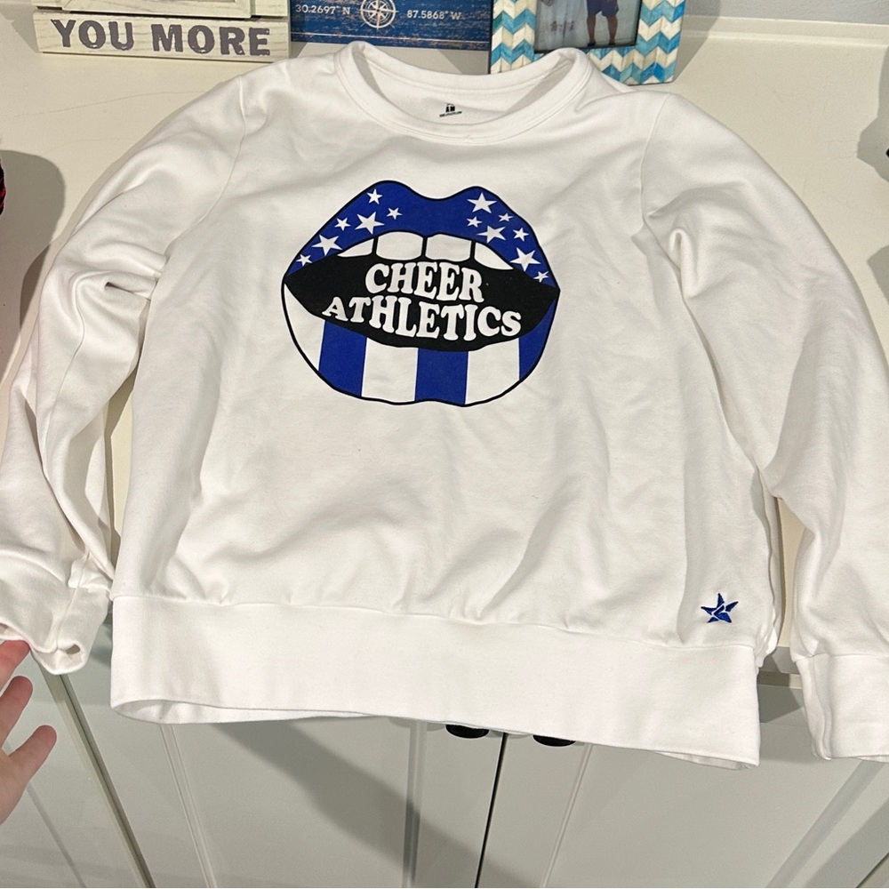 White Cheer Athletics Sweatshirt